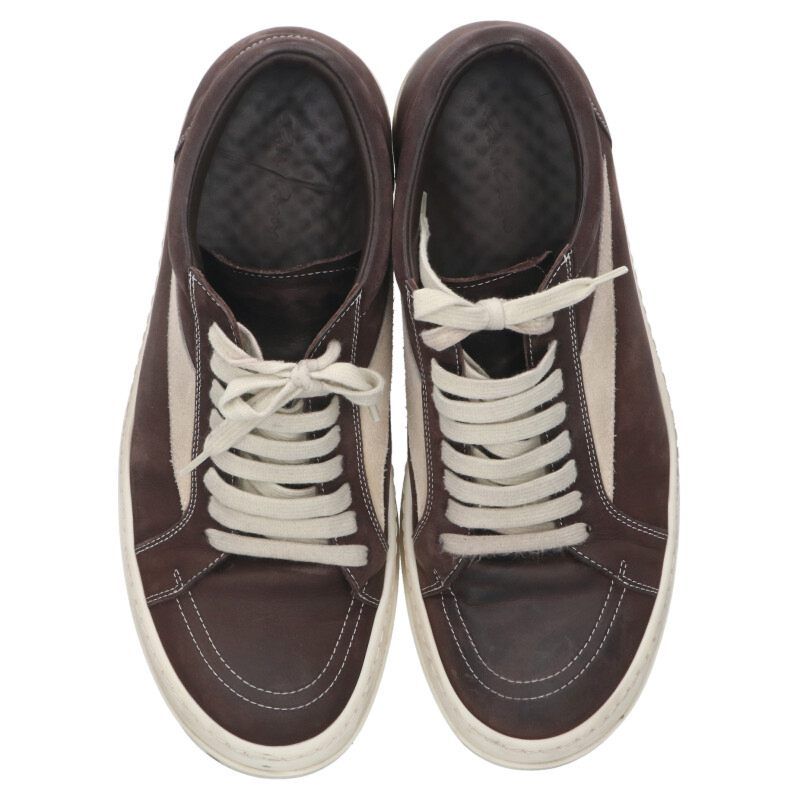 リックオウエンス VINTAGE SNEAKS RU02E1897 ヴィンテージローカット