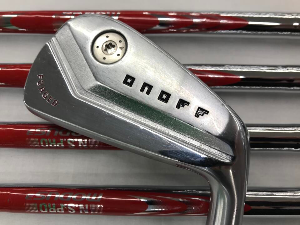 グローブライド ONOFF FORGED KURO 2025 NSプロ MODUS 3 SYSTEM TOUR 125 Sフレックス アイアンセット ゴルフドゥ NEXT