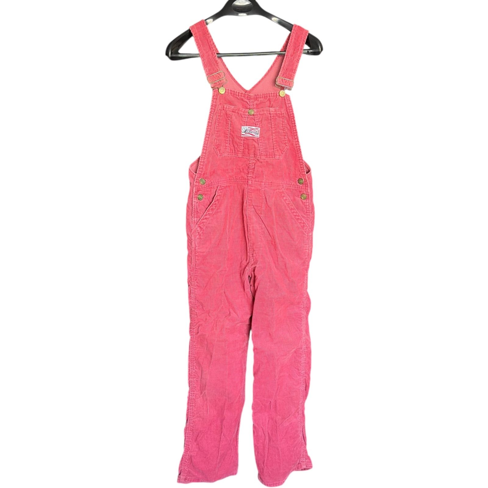 Z1708OshKosh（オシュコシュ）ピンク色 コーデュロイ オーバーオール