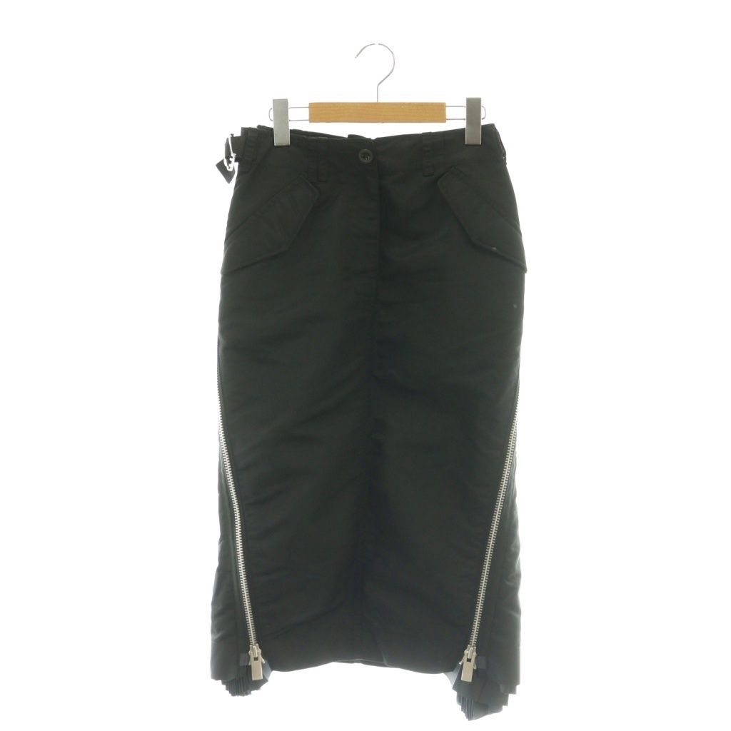 サカイ sacai 22SS Nylon Twill Mix Skirt タイトスカート ロング 1 