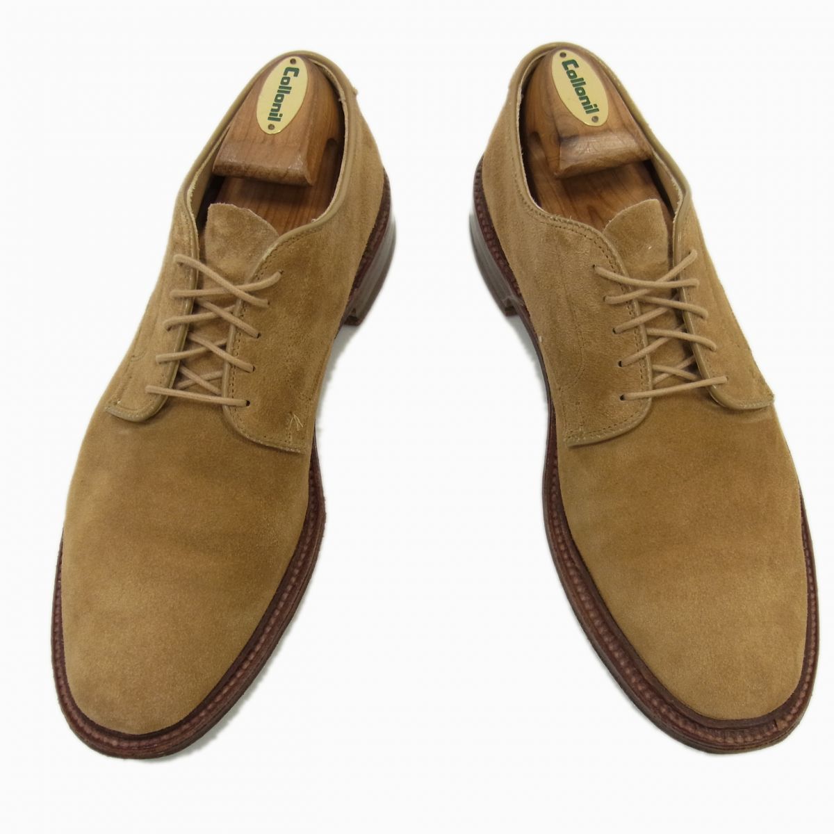 定価11万円◇Alden 293327 スウェード プレーントゥ 外羽根 ドレス 