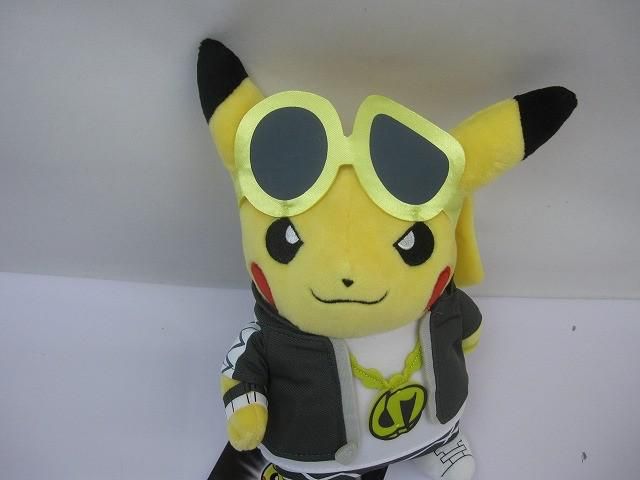 ポケモンセンター限定 ボスごっこ グズマ スカル団 ピカチュウ ぬいぐるみ ポケモンセンター ぬいぐるみ ボスごっこピカチュウ スカル団 グズマ
