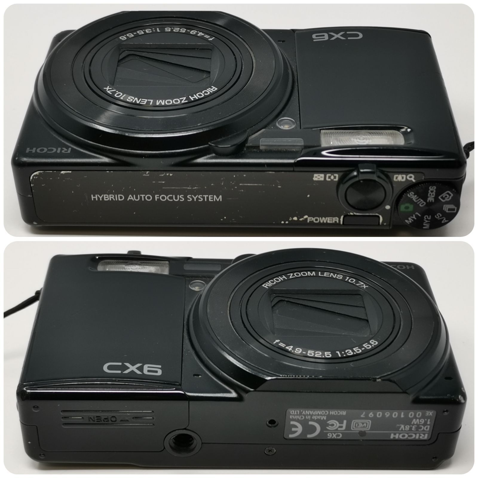 RICOH コンデジ デジカメ　CX6 Amazon | RICOH デジタルカメラ CX6シルバー CX6-SL | コンパクト 通販