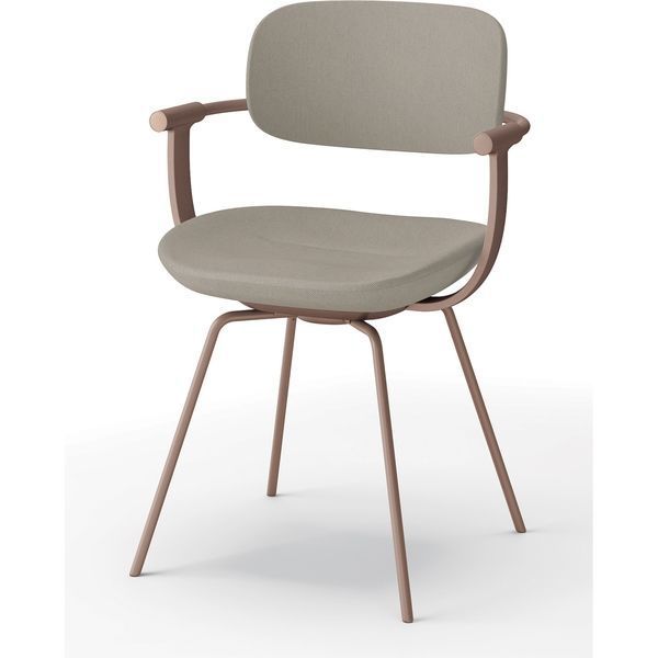 Sランク バーテブラ03 エクリュベージュ×チェスナットブラウン 座面非回転 KG-845 CD-F 2 H 9