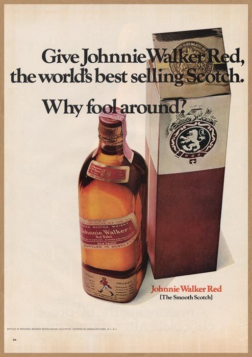 昭和レトロ　ジョニーウォーカー　絵画ポスター 昭和レトロ ジョニーウォーカー 絵画ポスター 【公式通販】