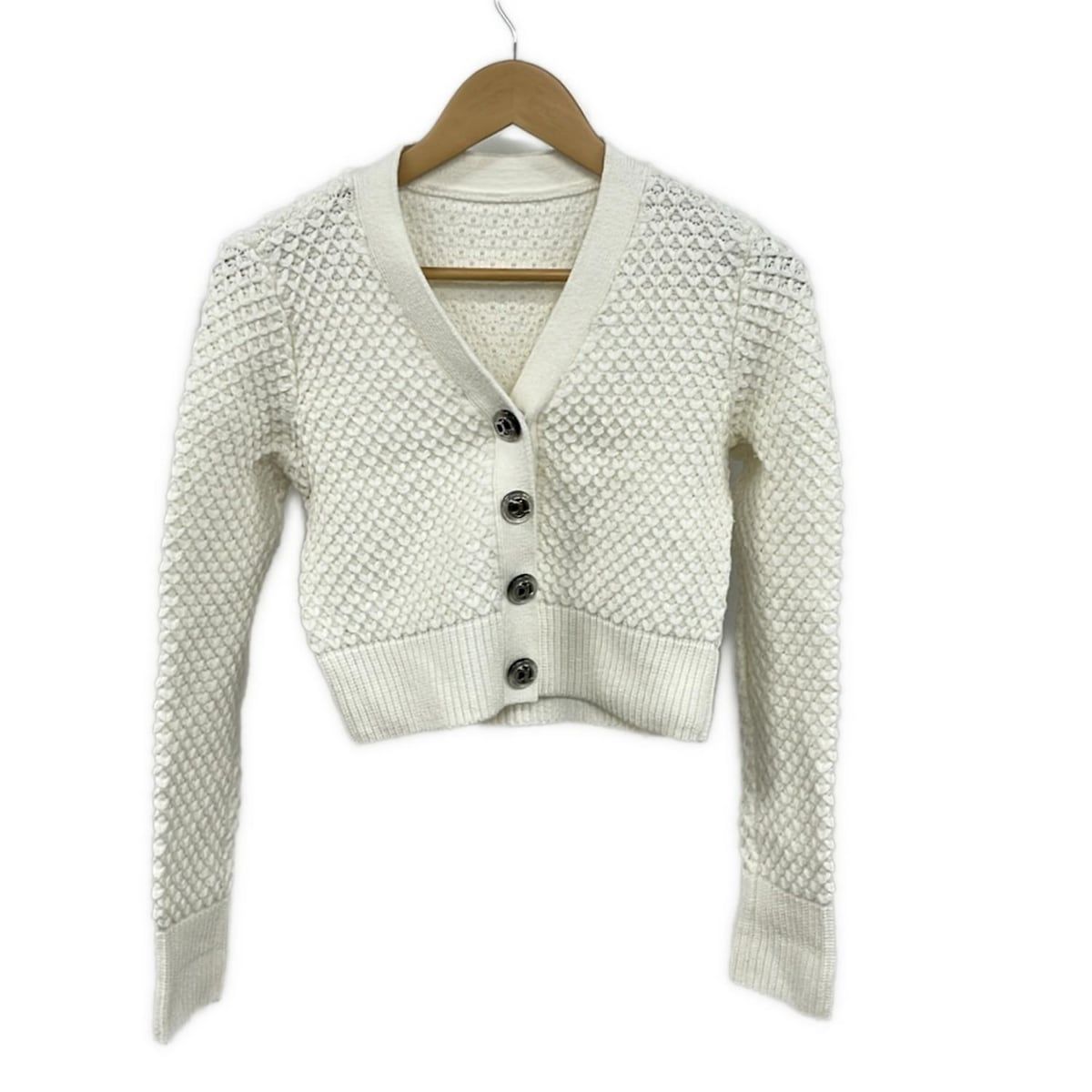 DAISY LIN(デイジーリン) カーディガン サイズ40 M レディース - 白