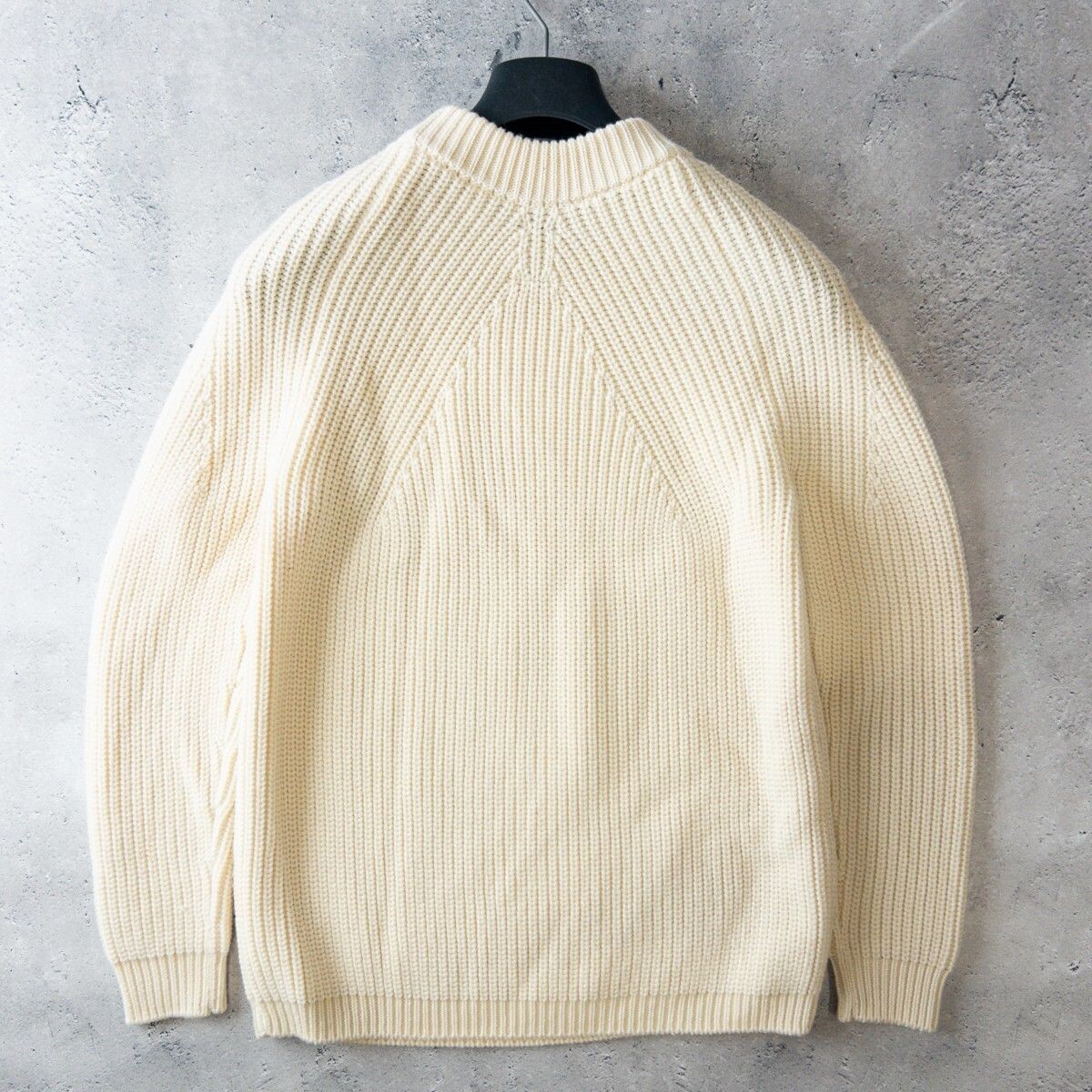 極美品 BATONER バトナー シグネチャー クルーネック ニット セーター