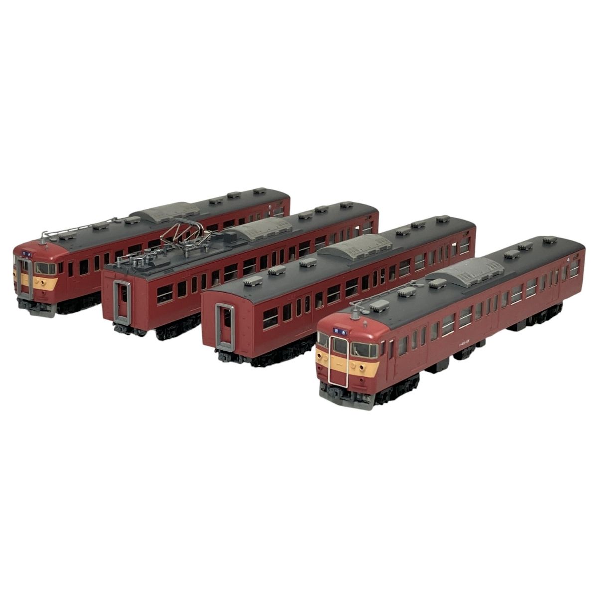 TOMIX 国鉄 415系 近郊電車 旧塗装 増結 4両セット 室内灯込 Nゲージ 鉄道模型 良好