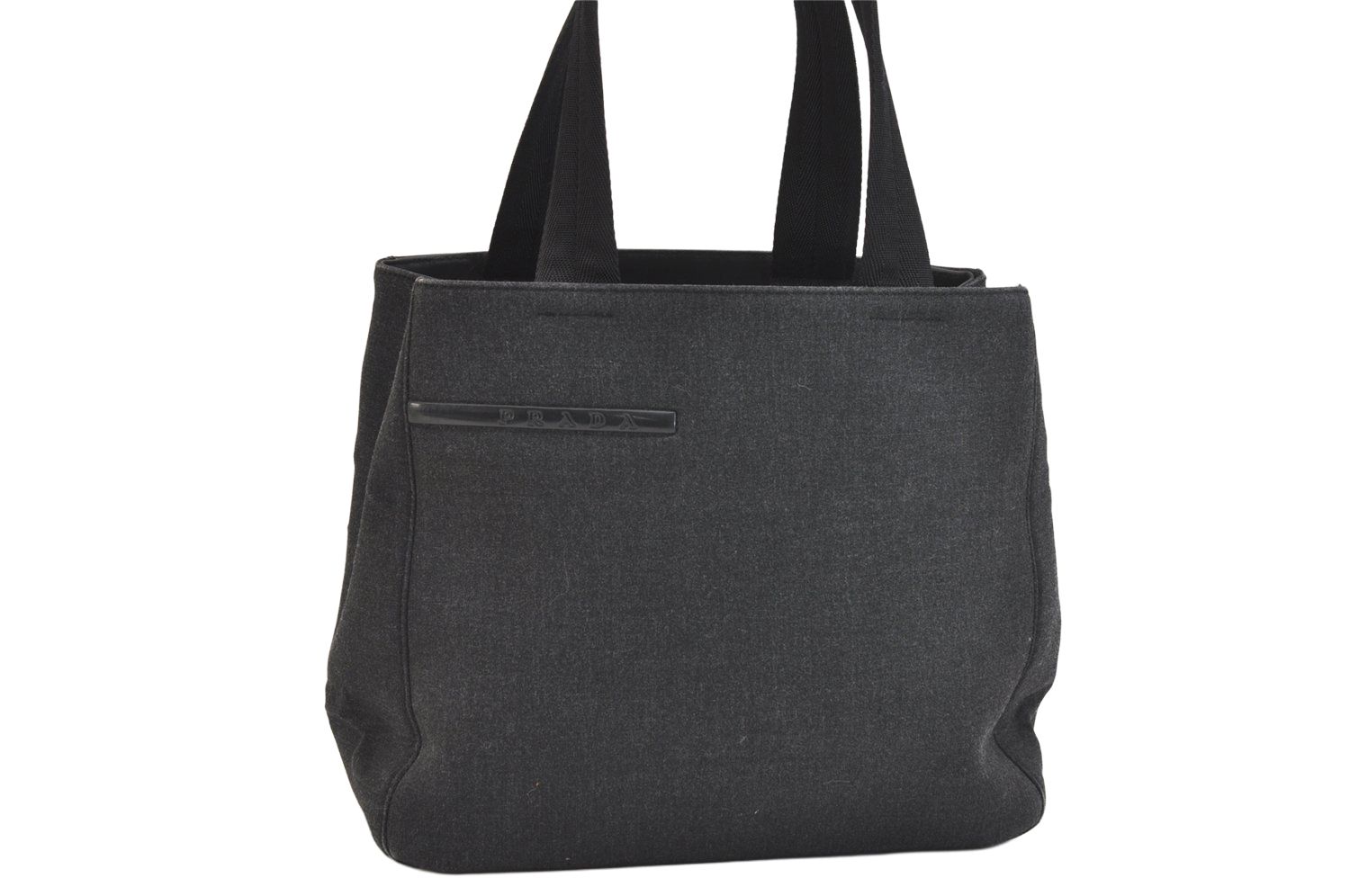 PRADA SPORTS プラダ スポーツ ヴィンテージ ポリエステル ショルダーハンドバッグ 財布 ブラック 5246 N