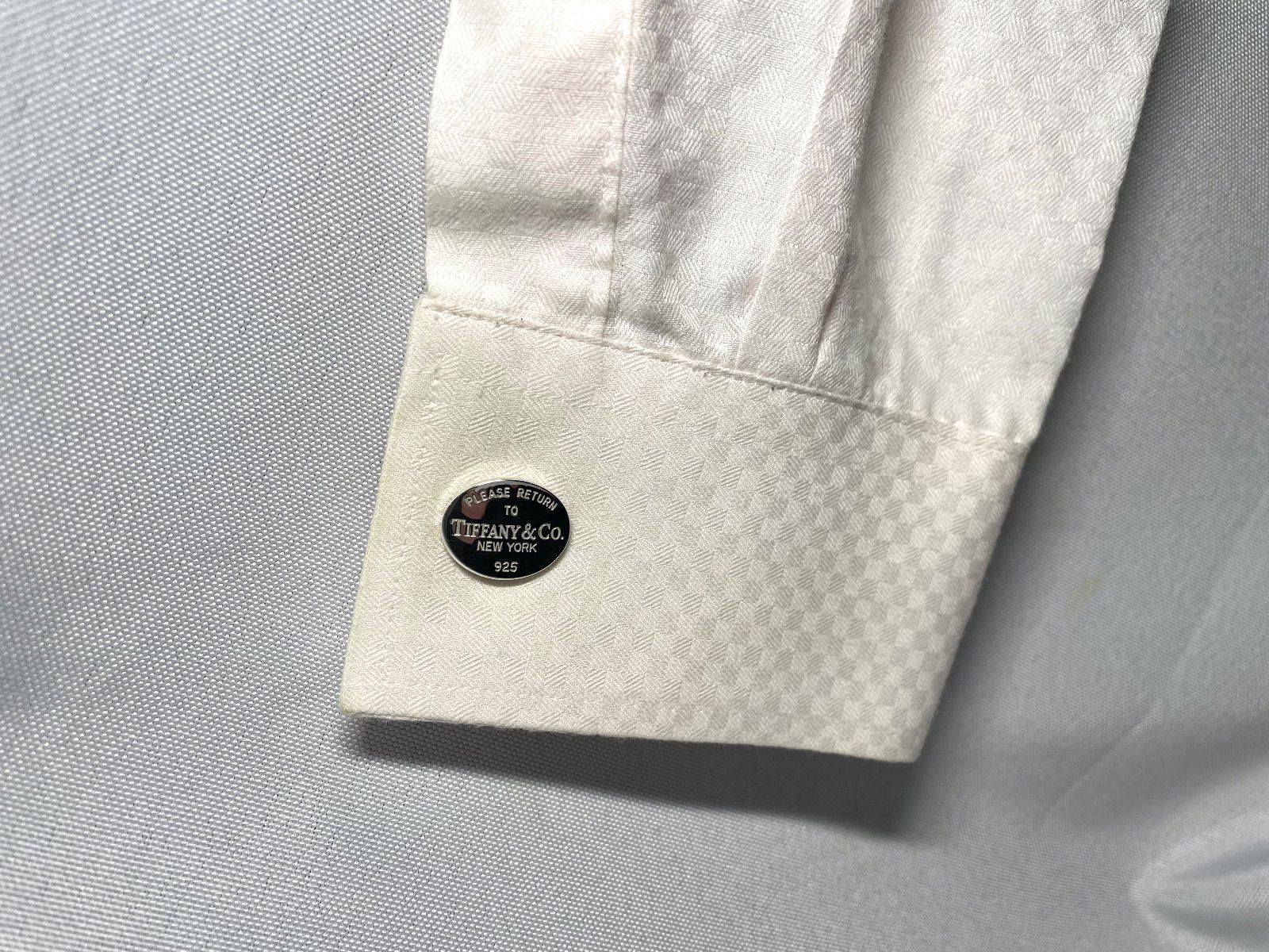 美品 Tiffany リターン トゥ ティファニー カフス カフリンクス ボタン