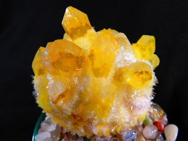 絶品☆超美しい☆浄化済み☆ブラジル産☆ 天然水晶宝石☆シトリン