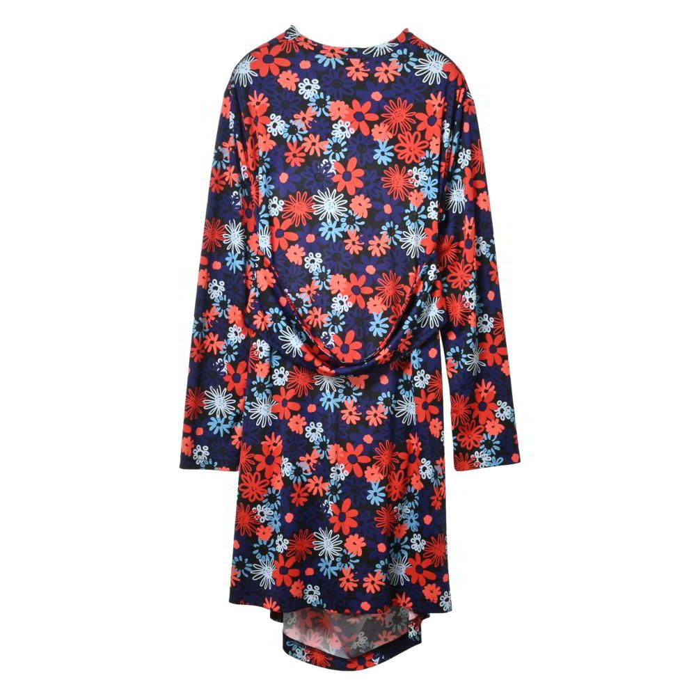 COMME des GARCONS HOMME PLUS フラワー プリント ロング カットソー