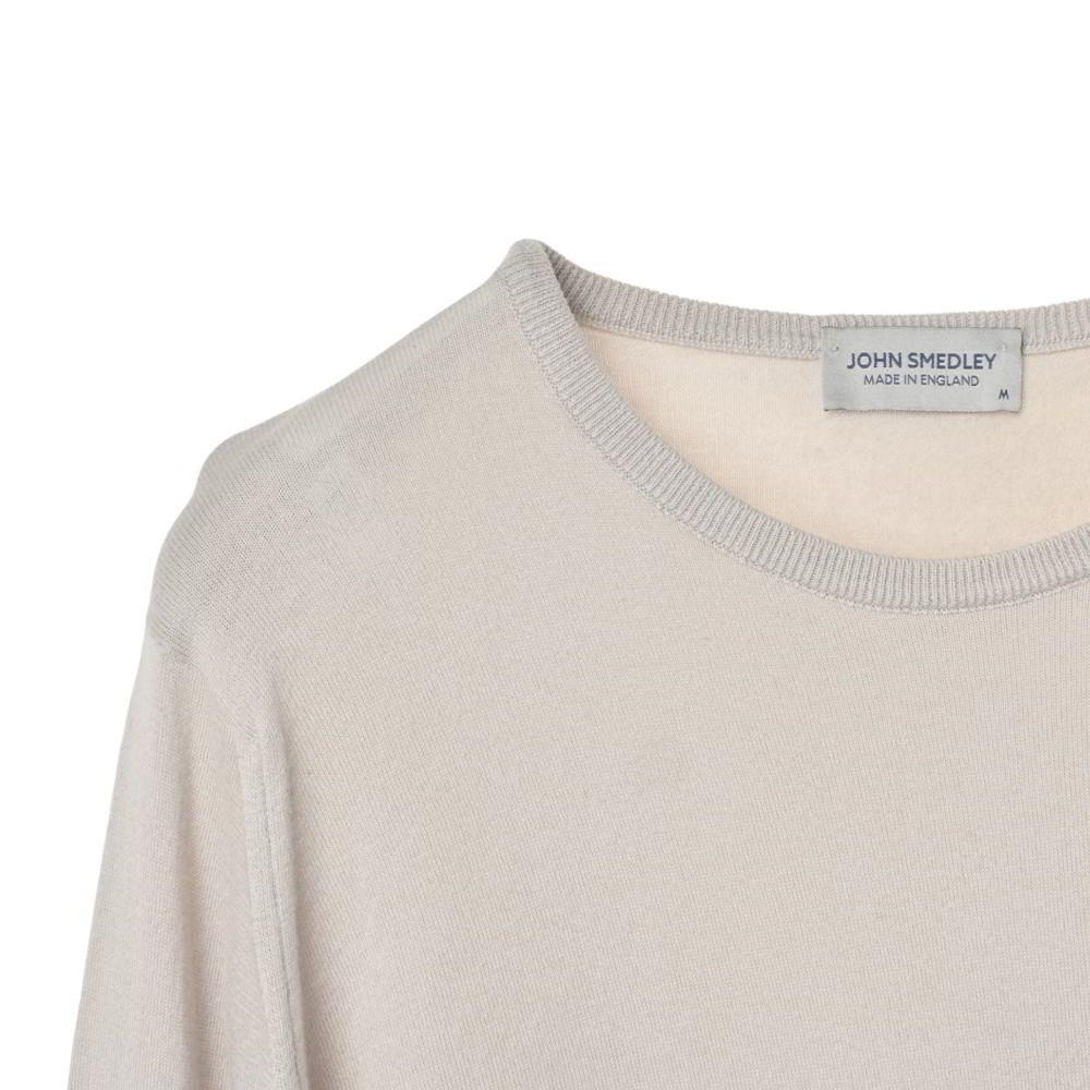 JOHN SMEDLEY シーアイランドコットン クルーネック ニット - メルカリ