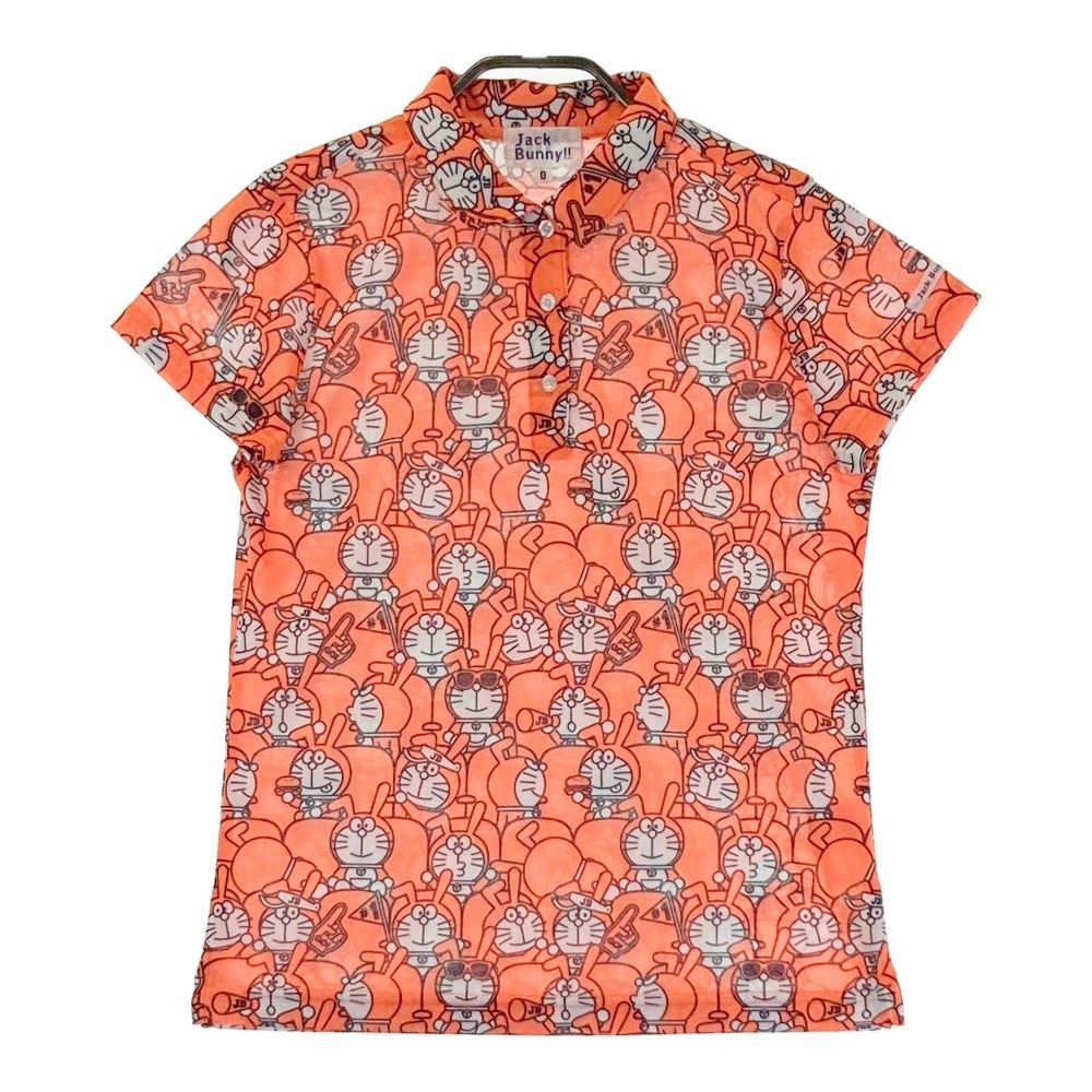 サイズ：0 JACK BUNNY ジャックバニー ×ドラえもん 半袖ポロシャツ