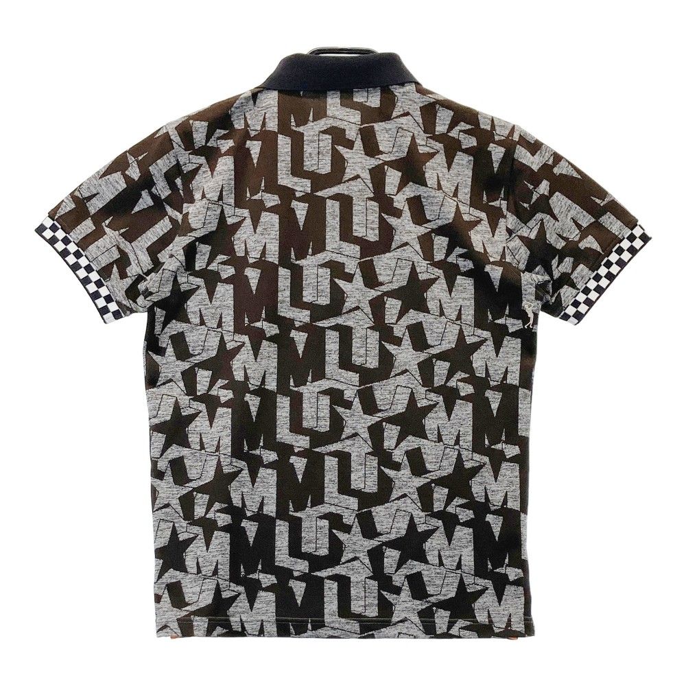 サイズ：44 MARK&LONA マークアンドロナ ハーフジップ半袖ポロシャツ