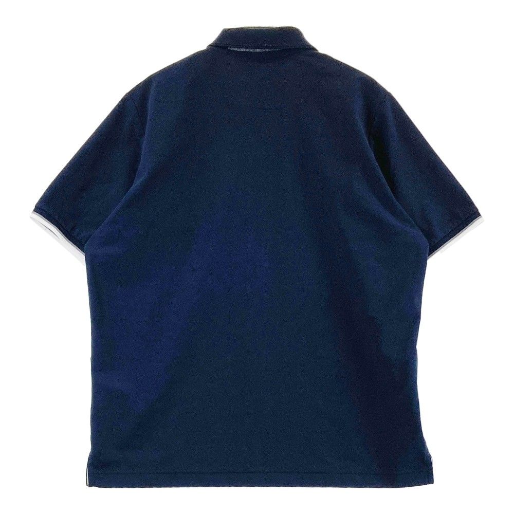 サイズ M キャロウェイ 2025年モデル 半袖ポロシャツ ネイビー系 ゴルフウェア メンズ ストスト