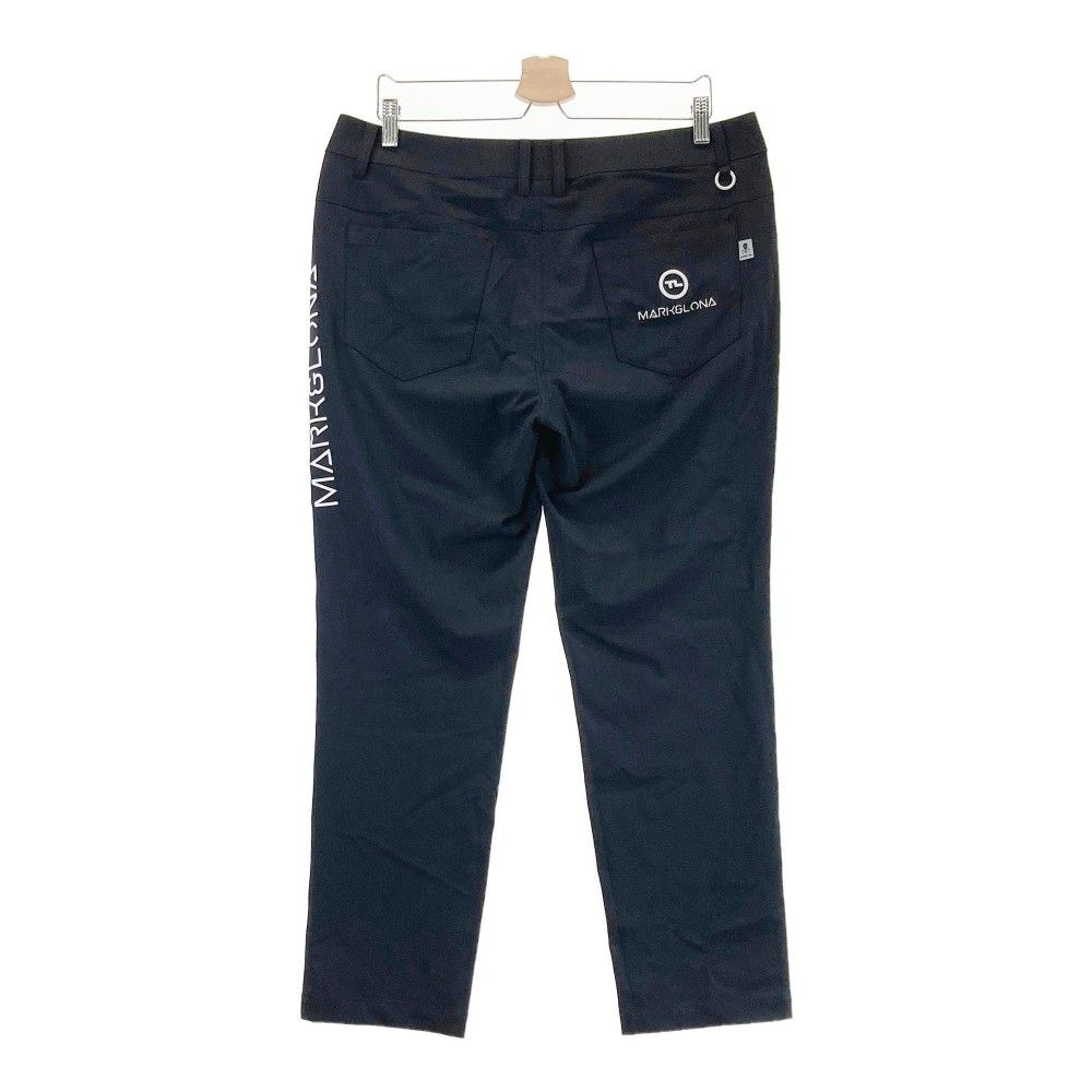 MARK&LONA マークアンドロナ ストレッチパンツ50ゴルフグレー ロゴ マークアンドロナ パンツ グレー MARK&LONA マークアンドロナ