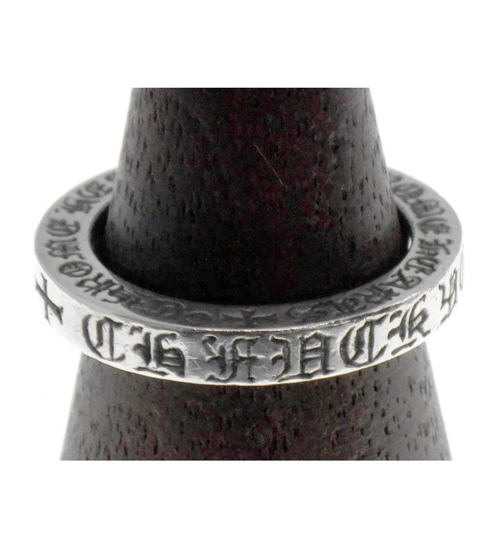 クロムハーツ CHROME HEARTS 3 mm SPACER FUCK YOU スペーサー ファックユー シルバー リング 47026