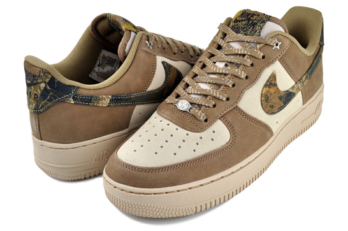 ナイキ エア フォース 1 ’07 リアルツリー ラタン マルチカラー ロッキータン NIKE AIR FORCE 07 rattan|multi-color-rocky tan io 9803-200