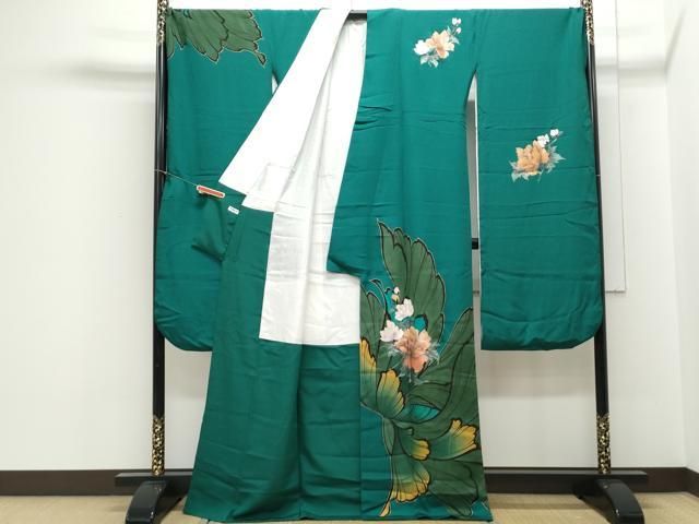平和屋着物▽豪華振袖 草花文 金彩 正絹 逸品 CABB6914th - メルカリ