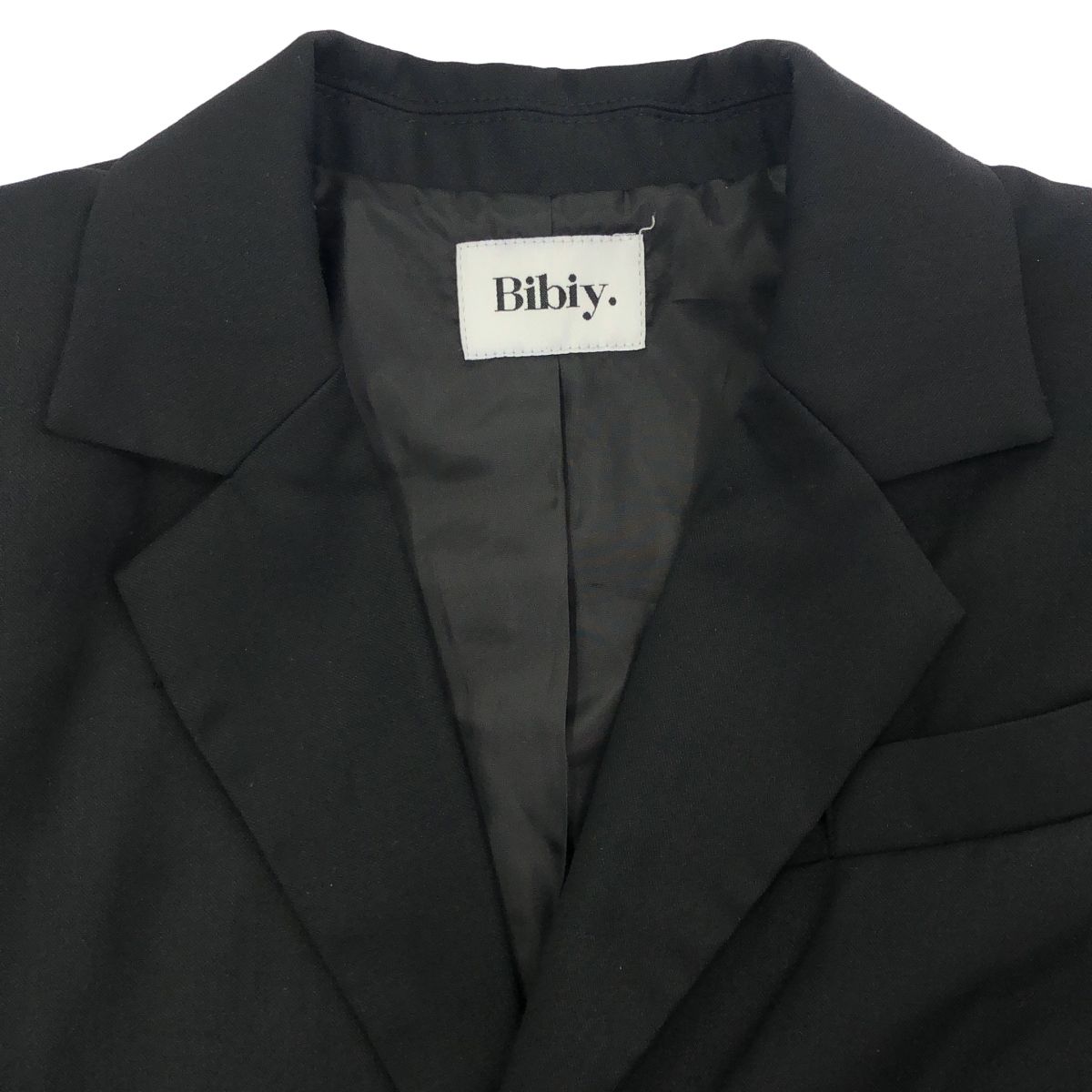 Bibiy ビビィ AGATHA PEPURAMU JACKET フリルデザインジャケット B41