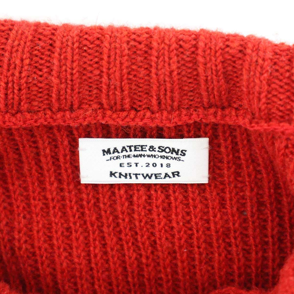 【MAATEE&SONS】強撚SHETLAND FINELAMB ARMY MAATEE&SONS】強撚SHETLAND FINELAMB ARMY