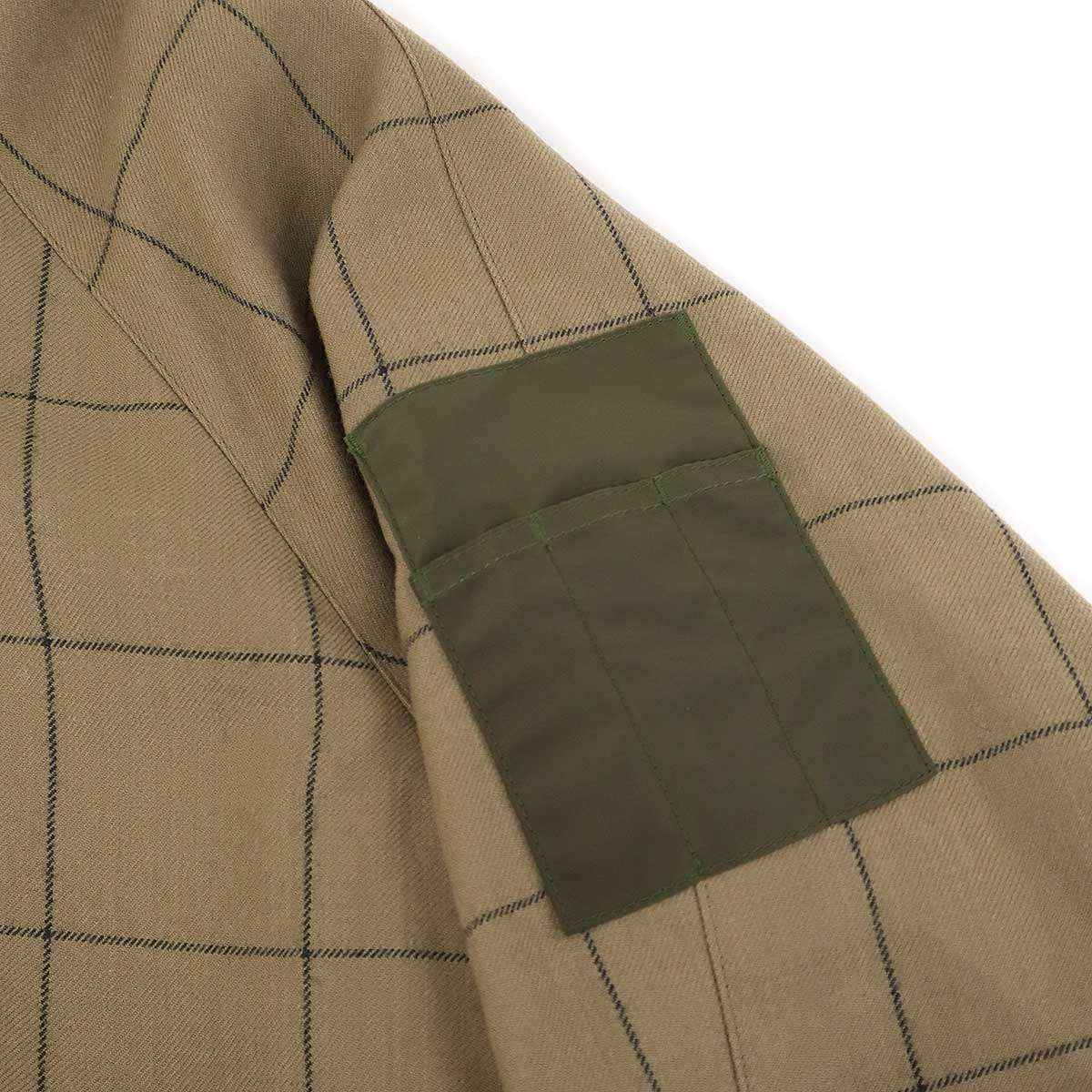 sacai サカイ 24AW Windowpane Blouson ジップアップジャケット 24