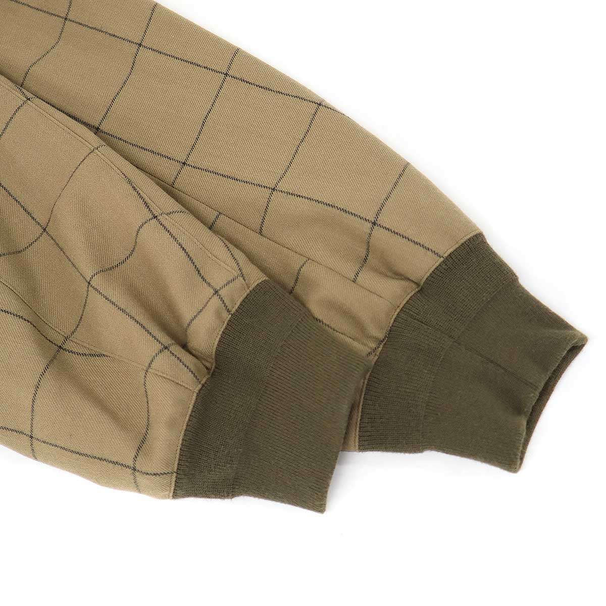 sacai サカイ 24AW Windowpane Blouson ジップアップジャケット 24