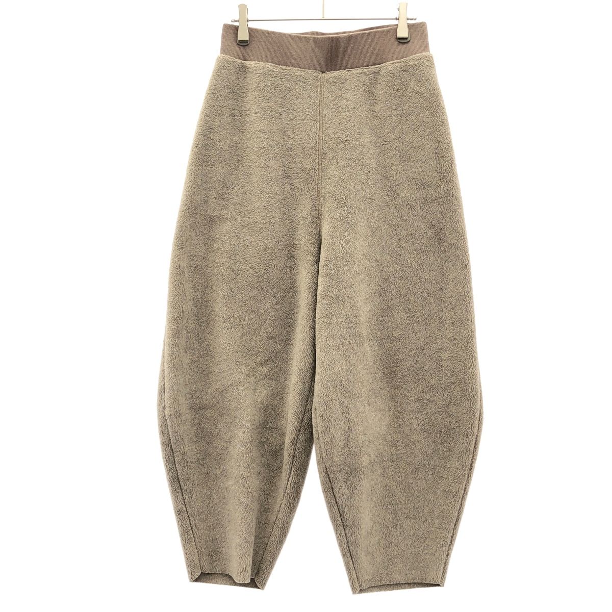 ALWEL オルウェル FLEECE PEG PANTS フリースパンツ FLEECE-6 ベージュ OS