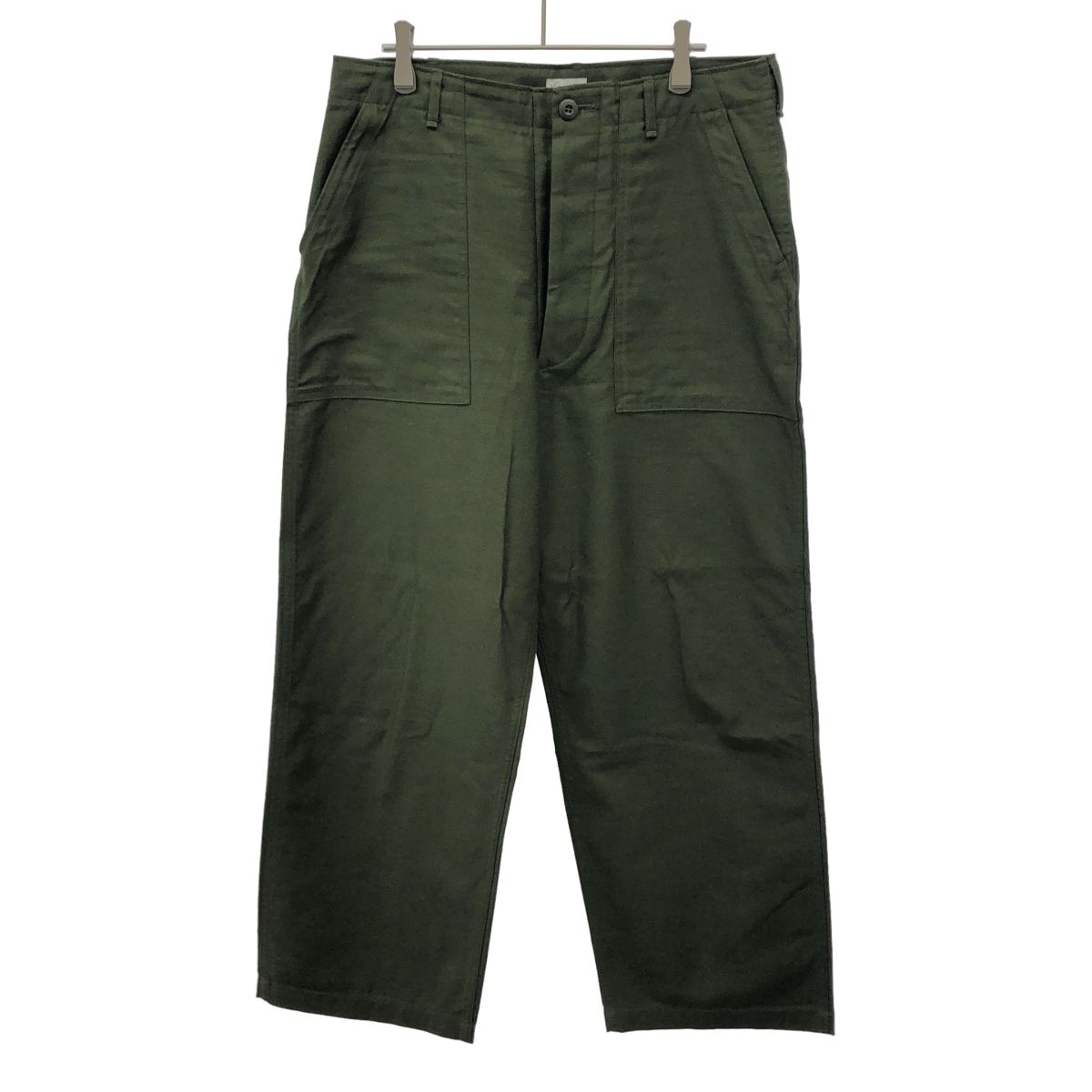 CIOTA シオタ スビンコットンバックサテンベイカーパンツ PTLM-109 M カーキ 5