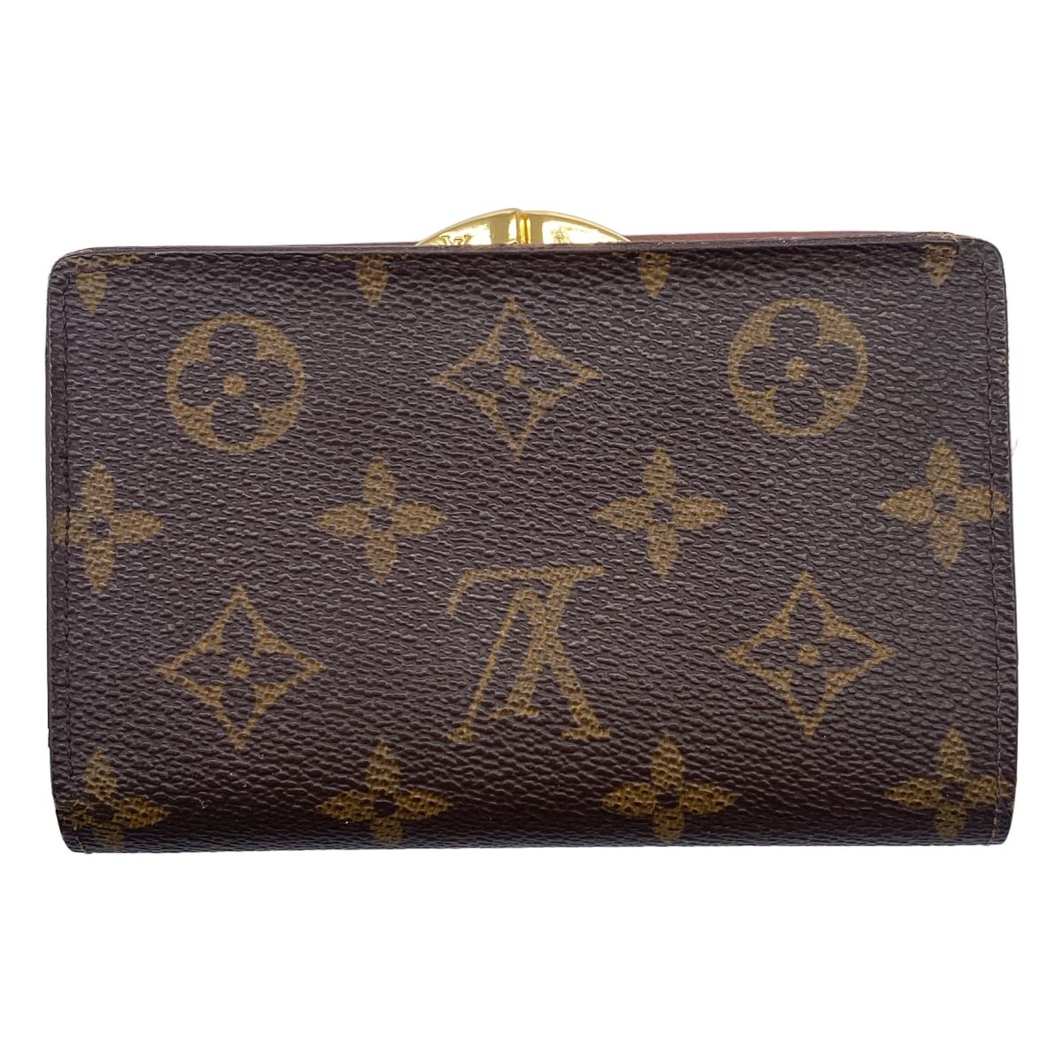 LOUIS VUITTON ルイヴィトン M 61663 ポルトモネ ビエヴィエノワ モノグラム ガマ口ウォレット SD 1010 ブラウン