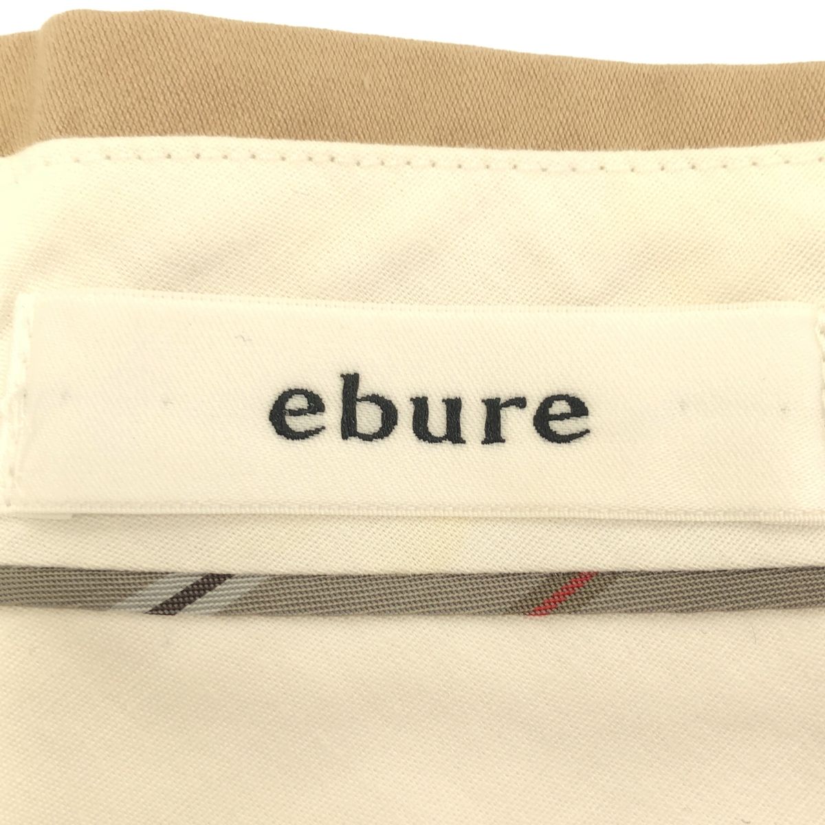  ebure エブール チノガウチョパンツ ベージュ 36 その他 パンツ