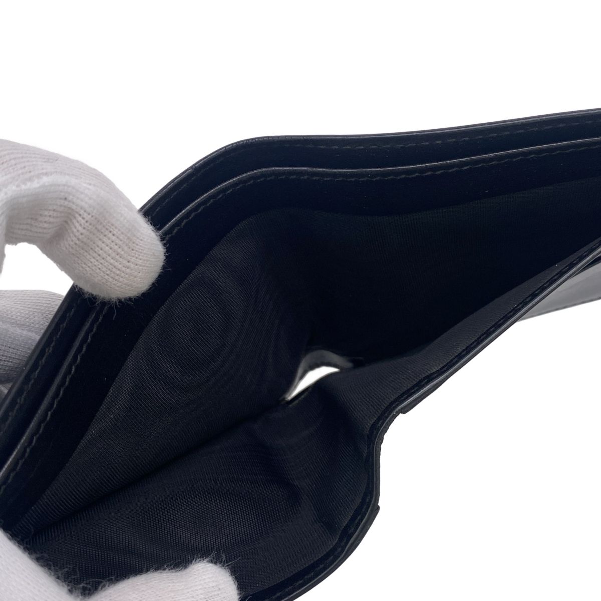  SAINT LAURENT PARIS サンローラン パリ レザーウォレット 財布 316129 ブラック 二つ折り財布 折り財布