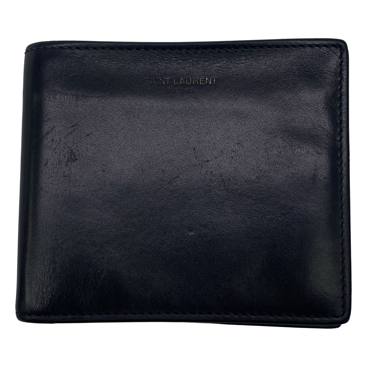 SAINT LAURENT PARIS サンローラン パリ レザーウォレット 財布 316129 ブラック