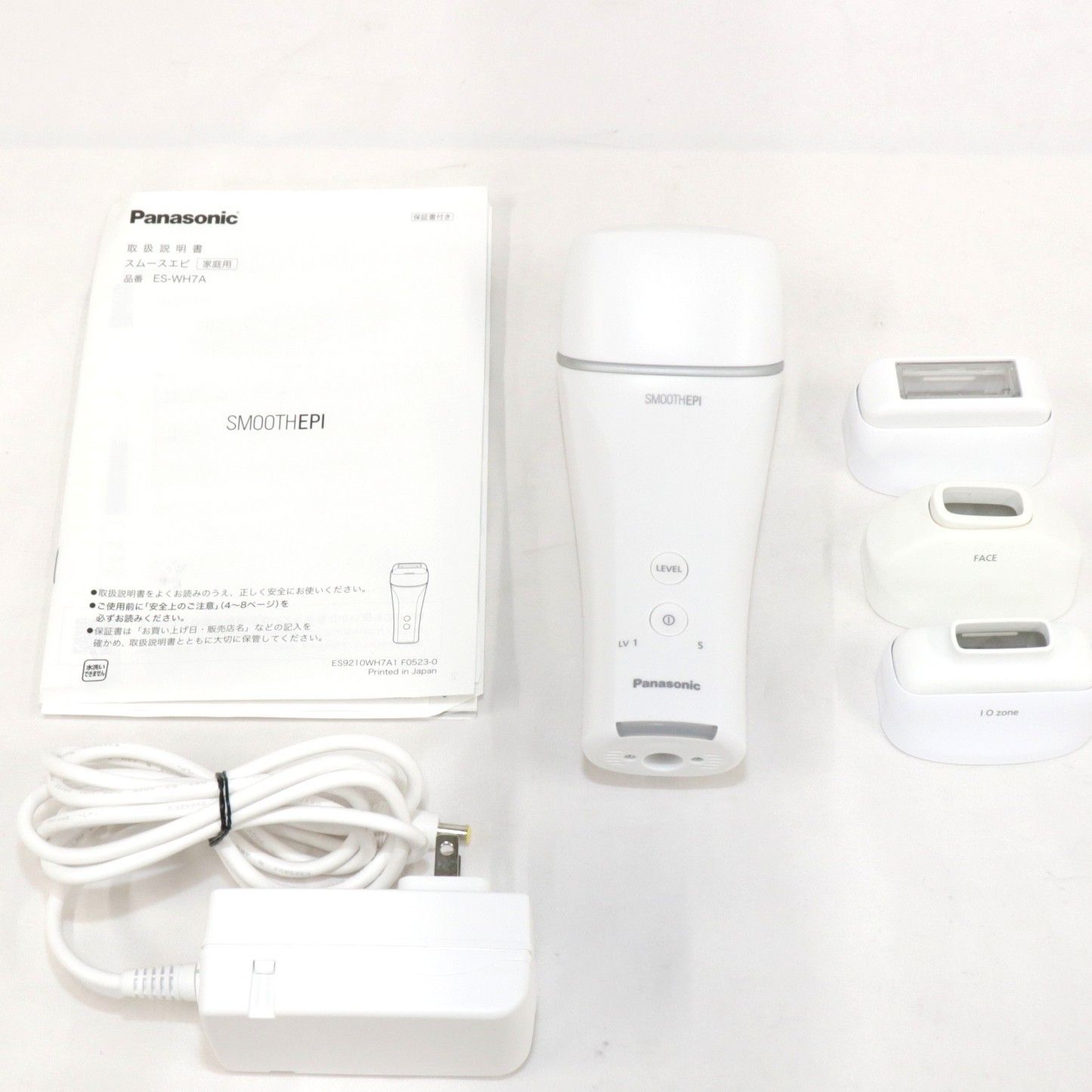 パナソニック 光美容器 光エステ ボディ＆フェイス用 スムースエピ ES-WH 7 A es-wh 可 C