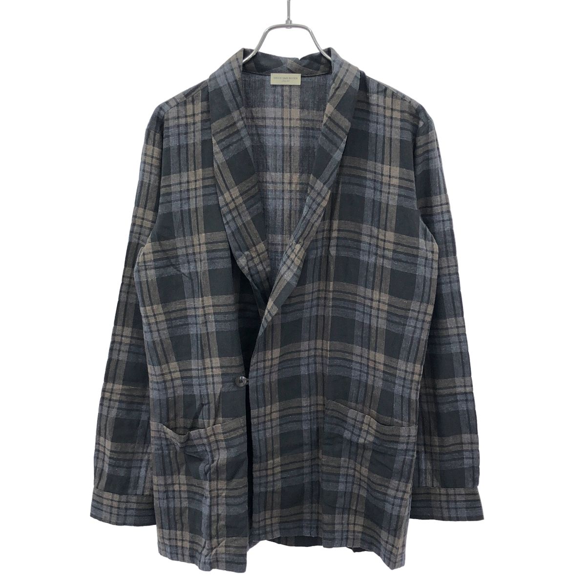 ⭐︎ドリスヴァンノッテン⭐︎ テーラードジャケット シャツ グレンチェック ライカ ⭐︎ドリスヴァンノッテン⭐︎ テーラードジャケット シャツ グレン
