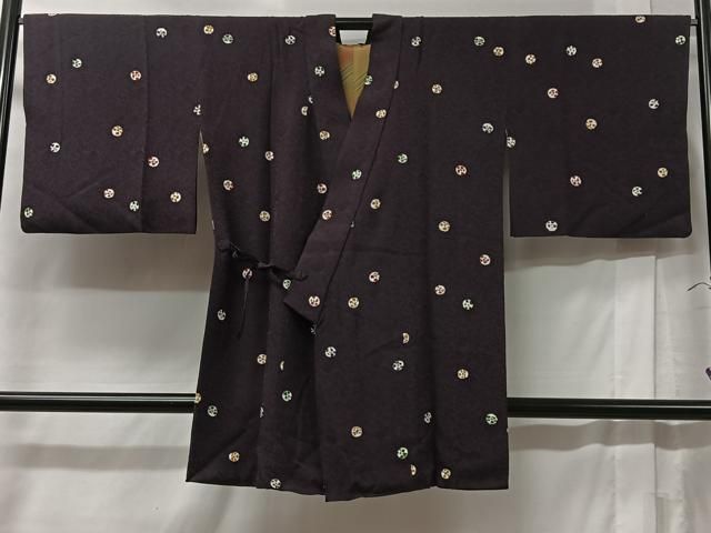 平和屋着物＃道中着 花丸文 ロング丈 正絹 逸品 CABB5460ua - メルカリ