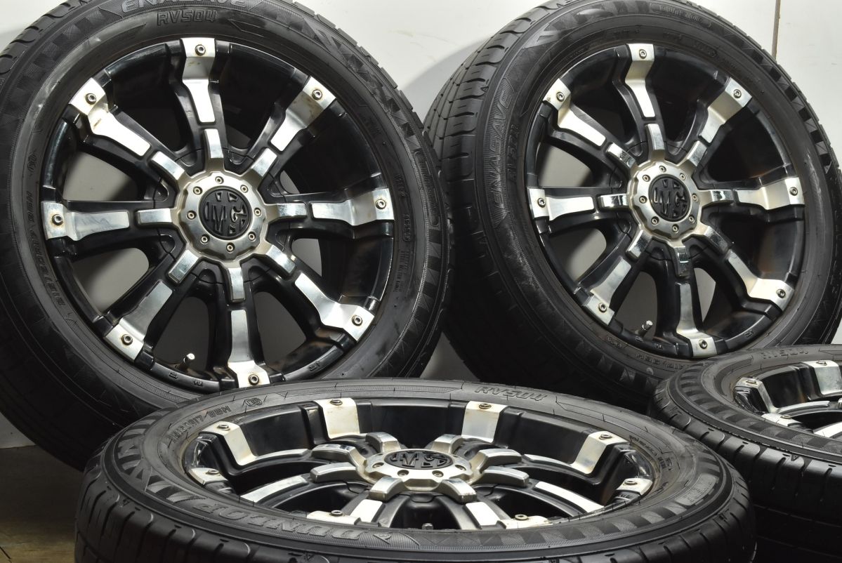 交換用に マーテルギア ビースト 17 in 7 J 35 PCD 114.3|127 ダンロップ エナセーブ RV 504 215|60 R カローラクロス エクストレイル