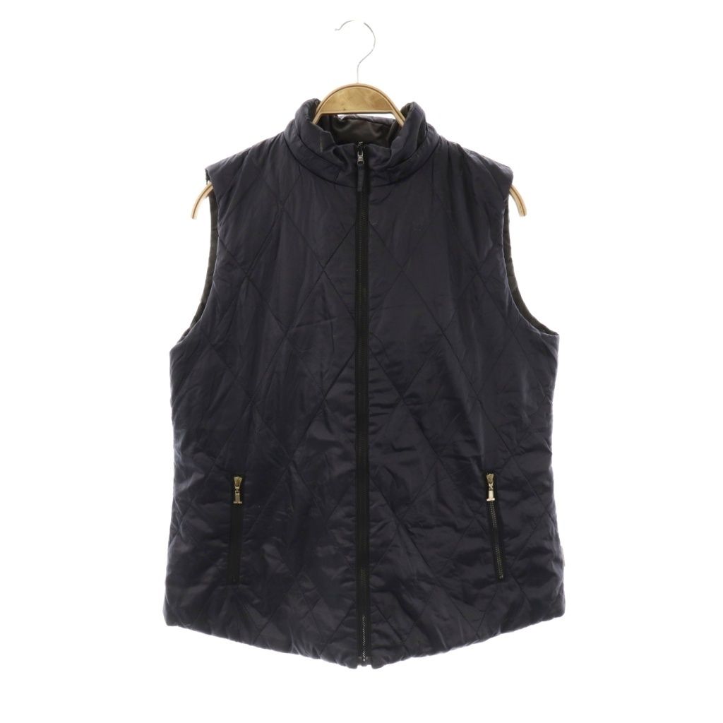 ランバン スポール LANVIN SPORT 中綿 リバーシブル ベスト 前開き