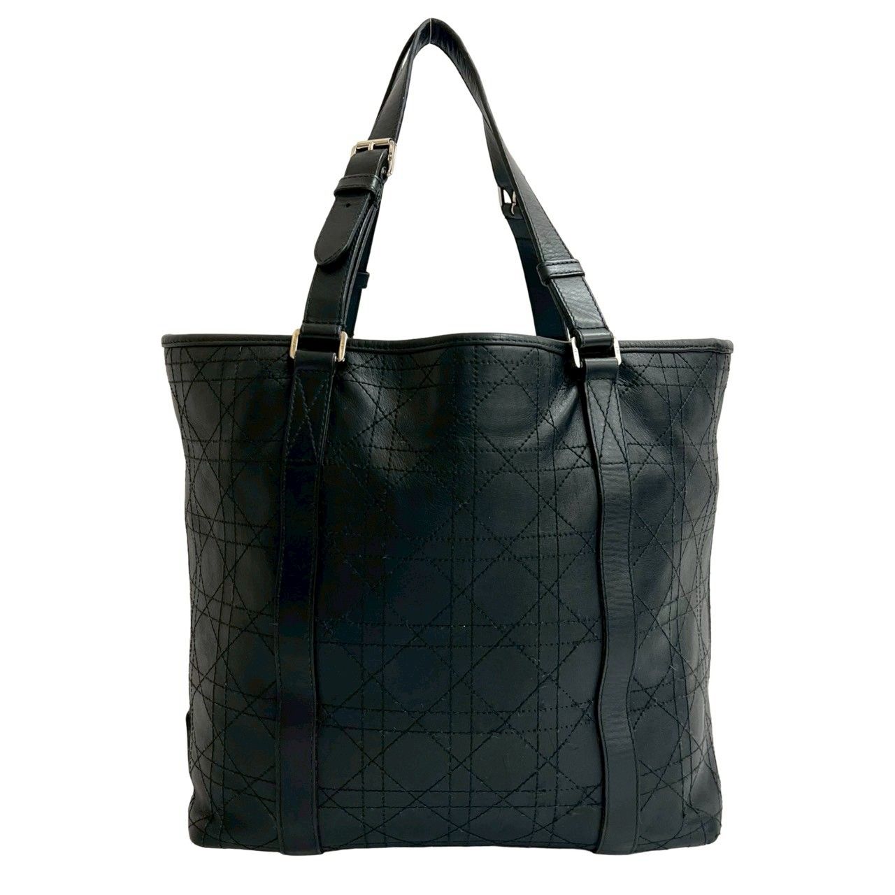 Christian Dior ステッチ　レザートートバッグ Christian Dior ステッチレザートートバッグ