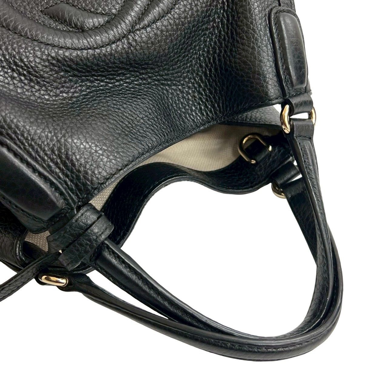 極 美品 希少品 GUCCI グッチ ソーホー インターロッキングG ロゴ 