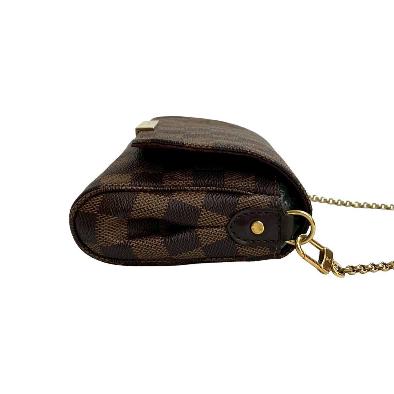 Louis Vuitton ダミエ　フェイボリット 極 美品 LOUIS VUITTON ルイヴィトン フェイボリット PM ダミエ レザー