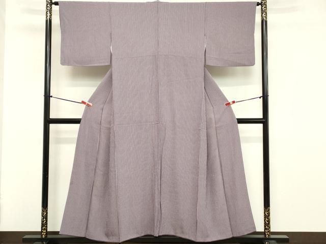 平和屋着物□上質な小紋 縞 正絹 逸品 DABB2116cd - メルカリ