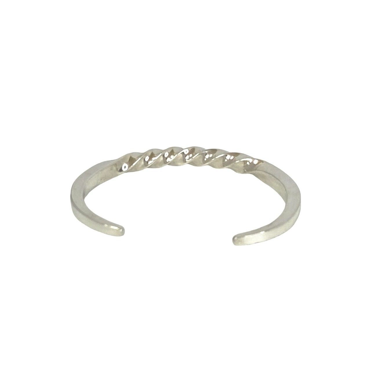 Tiffany & Co. シルバーバングル TIFFANY&Co.（ティファニー） 極 美品 箱付き ヴィンテージ グルーブド