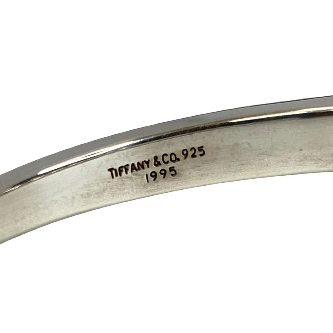 極 美品 TIFFANY&Co. ティファニー ツイスト バングル シルバー925