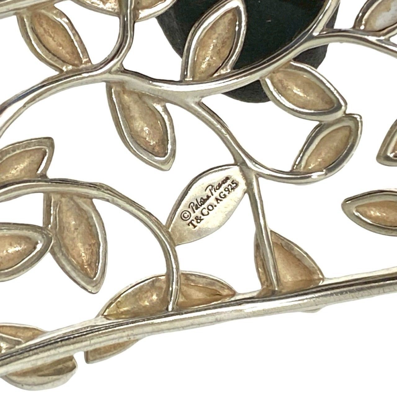 極 美品 TIFFANY&Co. ティファニー パロマ ピカソ オリーブリーフ カフ
