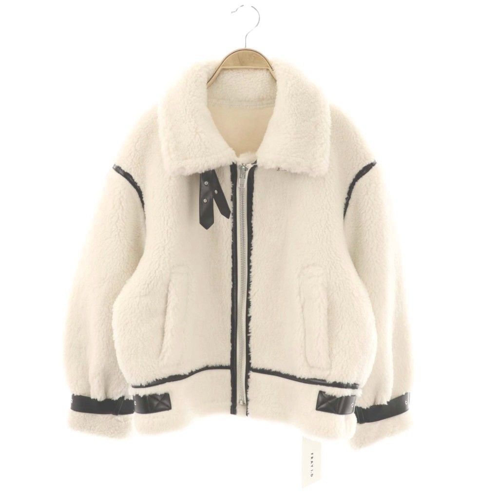 フレイアイディー FRAY I.D 23AW シングルボンバージャケット ブルゾン 