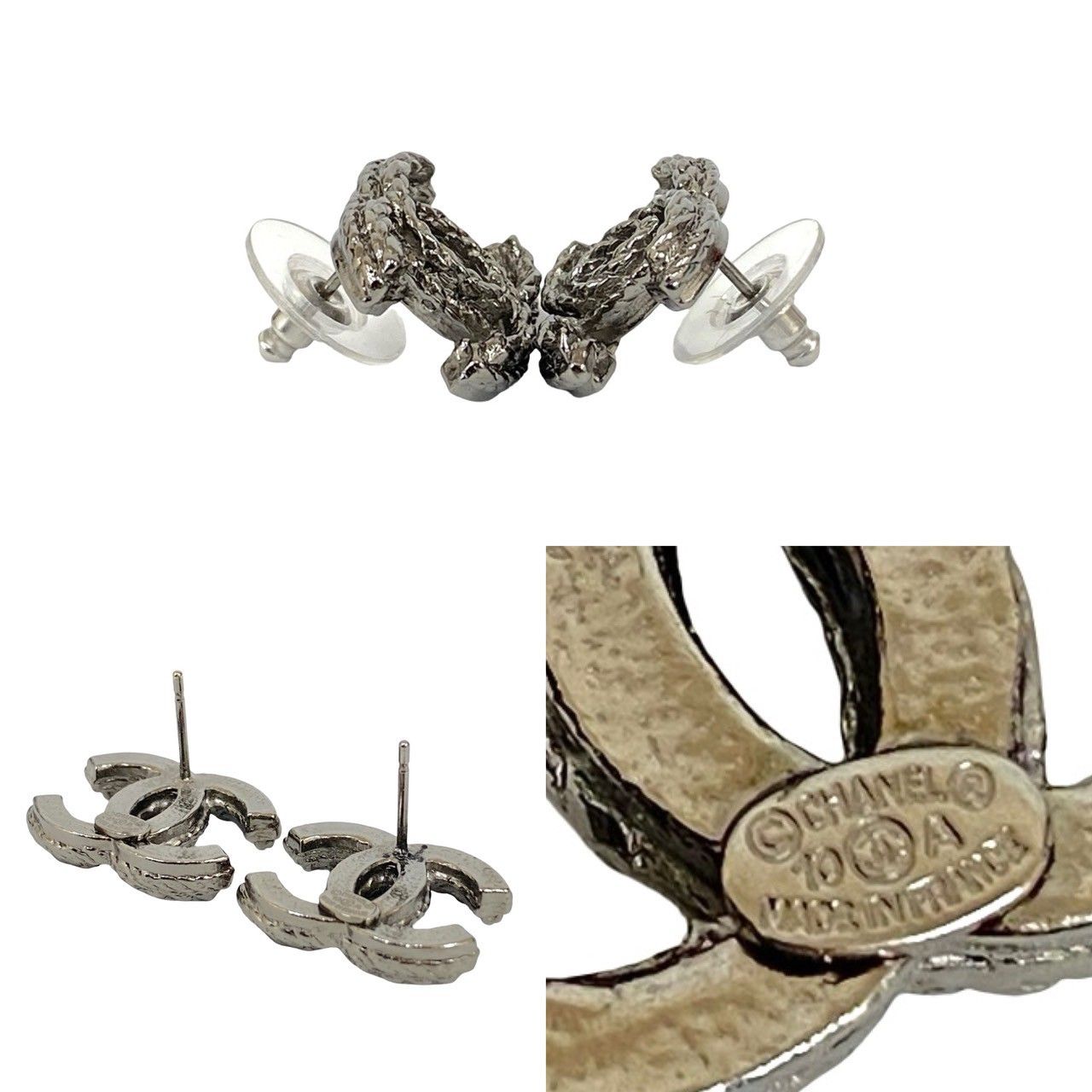 極美品 CHANEL ヴィンテージ ココマーク ピアス ストーン 10A 楽天市場】シャネル CHANEL ミニココマーク ラインストーン ピアス