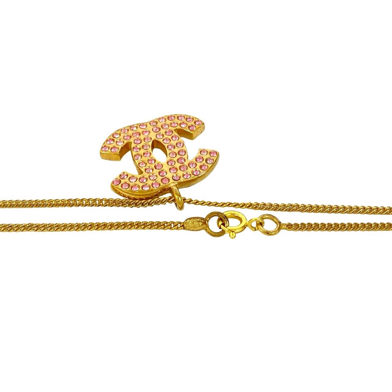 極 美品 コメあり 02P CHANEL シャネル ココマーク モチーフ GP ライン