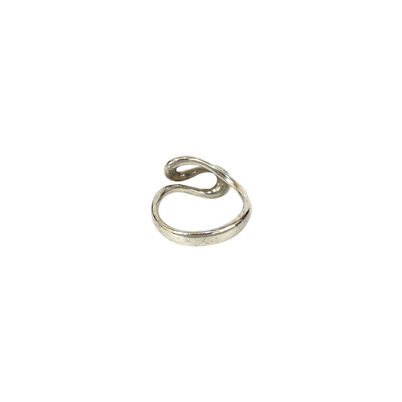 極 美品 TIFFANY&Co. ティファニー オープンウェーブ シルバー925 